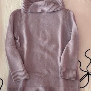 Vineyard Vines Lavender Cowl Neck Sweater